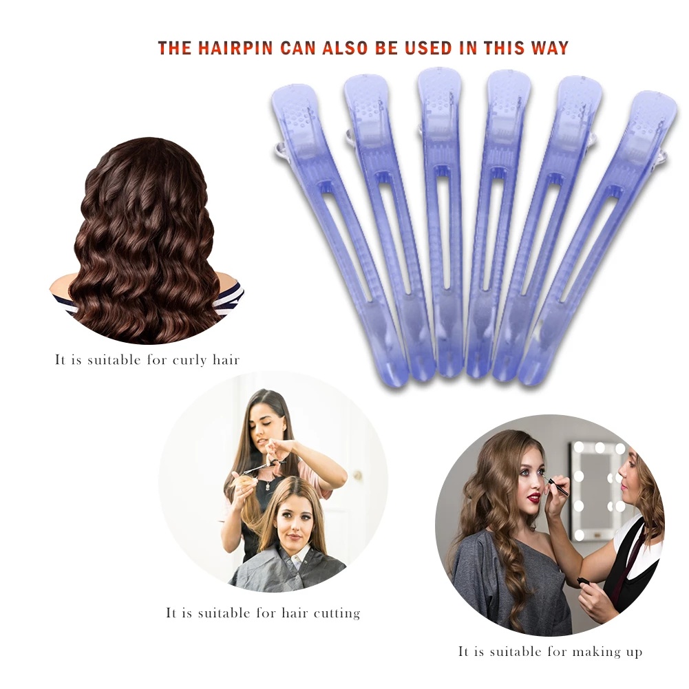 Set 4 Kẹp Tóc Mỏ Vịt Đính Đá Pha Lê Tạo Kiểu Tóc