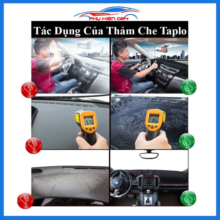 Thảm taplo Tucson 2015-2016-2017-2018-2019-2020-2021-2022 chống nắng nóng làm mát xe mở rộng tầm nhìn