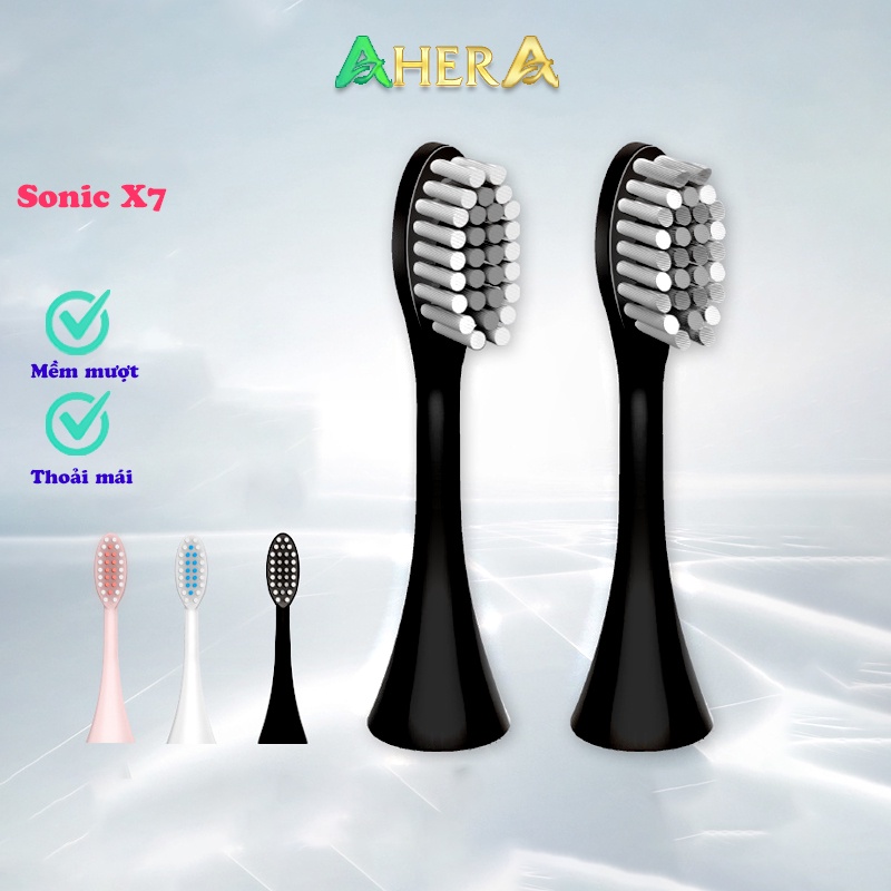 Đầu bàn chải đánh răng điện Sonic X7 chăm sóc vệ sinh răng miệng AH25