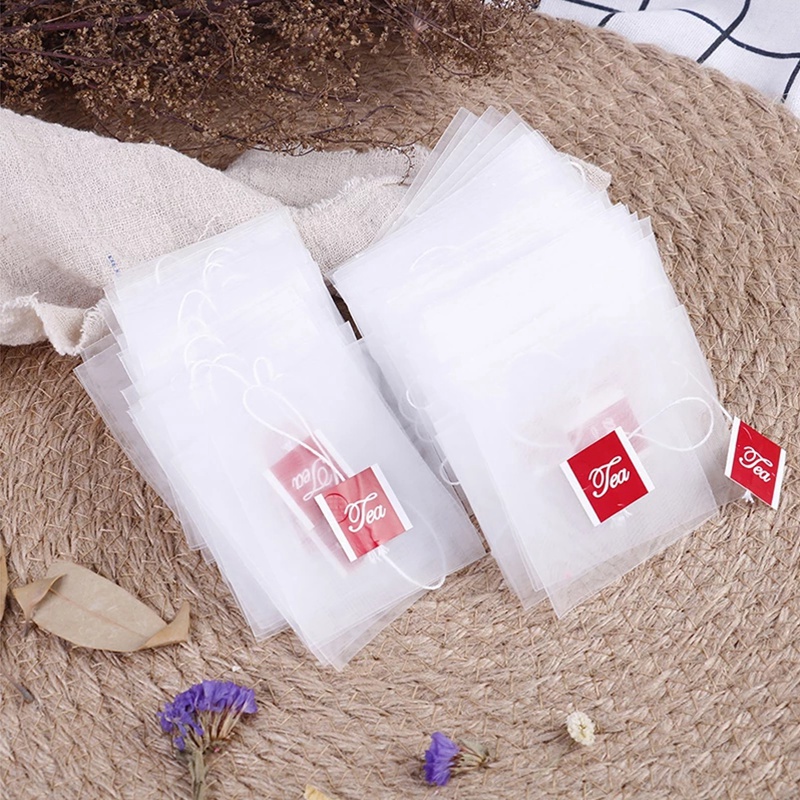 Set 100 Túi Lọc Trà 7X6Cm Đa Dụng Chất Lượng Cao