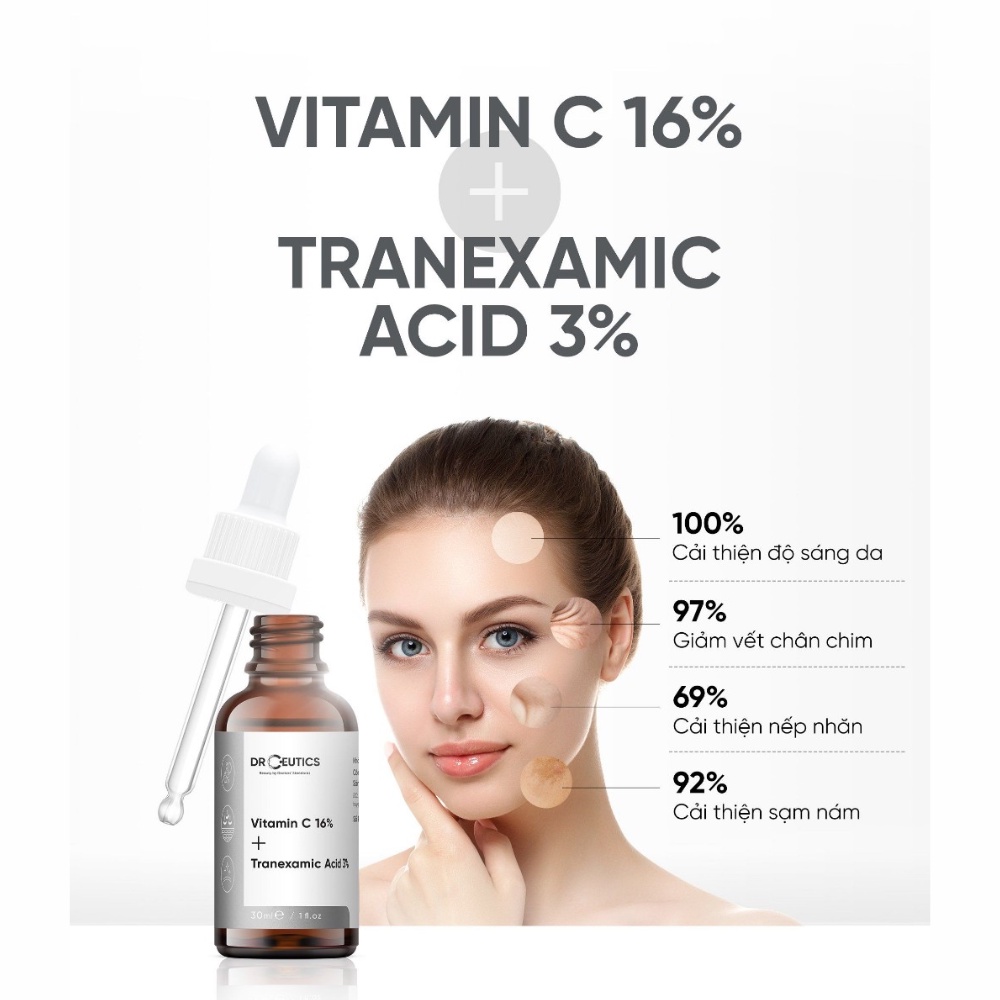 Serum Drceutics Vitamin C 16 + Tranexamic Acid 3 30g