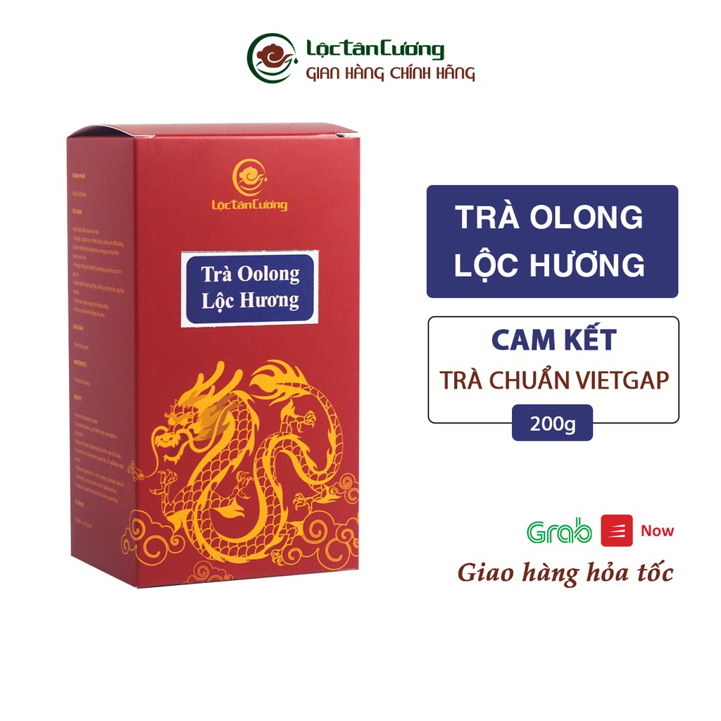 Trà Ô Long Lộc Hương Lộc Tân Cương Hộp 200g - Trà Oolong Lâm Đồng Cao Cấp