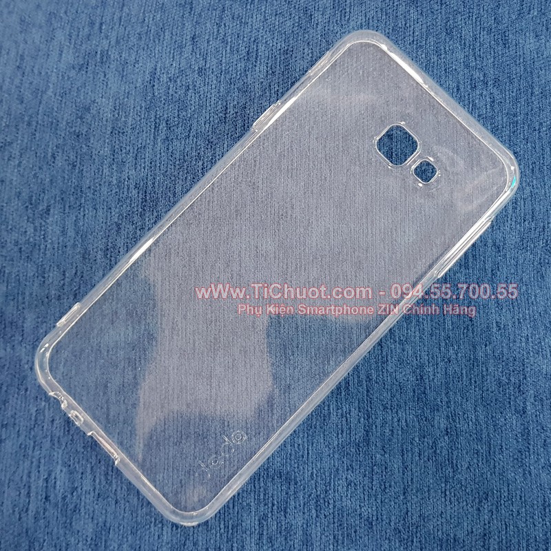 Ốp silicon Galaxy J4 lpus / J6 plus trong suốt loại 1