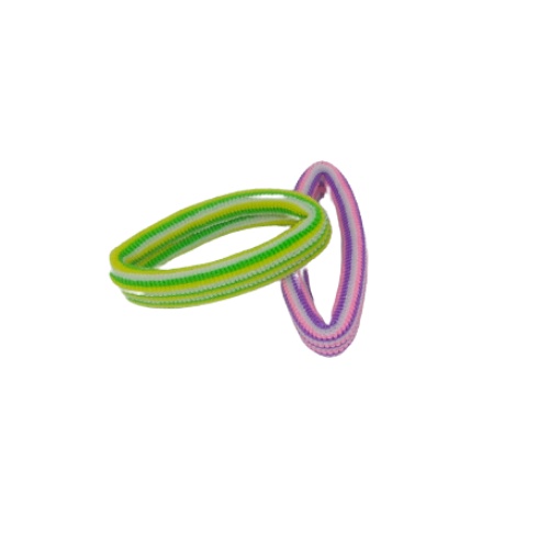 Combo 10 thun cột tóc sọc đủ màu