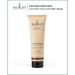 Tẩy Tế Bào Chết Sukin Energising Body Scrub With Coffee & Coconut 200ml