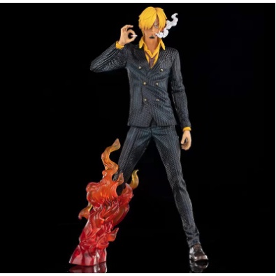 (33CM) Mô hình SANJI chân lửa cao 33cm siêu nét + full box - Mô hình Vinsmoke sanji onepiece