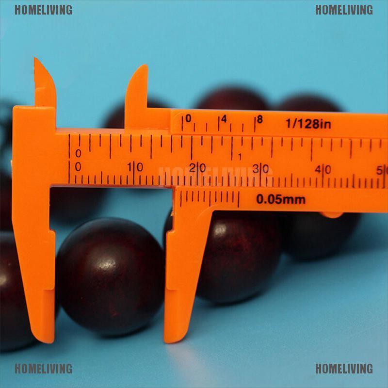 1 Thước Đo Lường Mini 80mm Bằng Nhựa Tiện Dụng