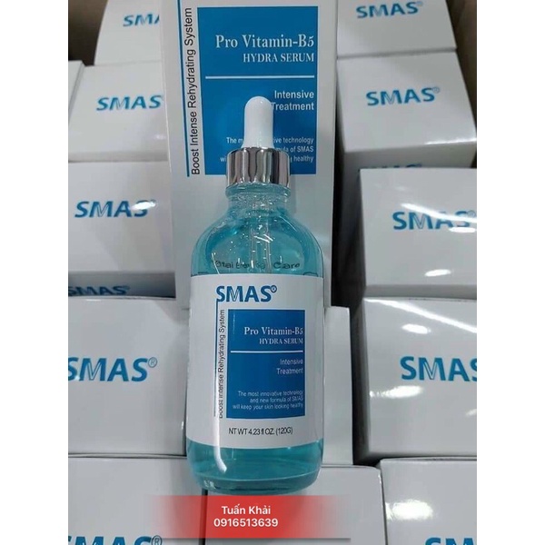 Tinh Chất Phục Hồi Và Cấp Ẩm Smas Pro Vitamin B5 Hydra Serum ( serum B5 S MAS dưỡng ẩm phục hồi da)