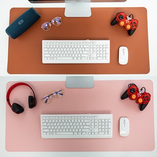Tấm lót bàn làm việc bằng da cao cấp 90x45cm, Tấm lót bàn làm việc bằng da chống nước, chống trầy, nhiều màu chính hãng