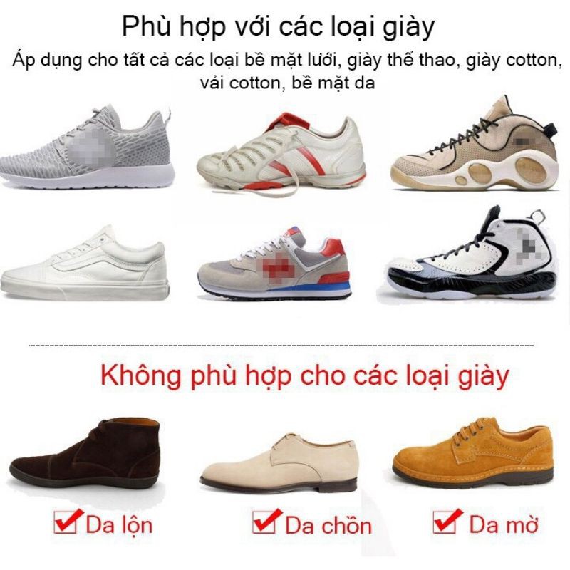 Chai xịt vệ sinh Giày Sneaker - Giày thể thao 300ml - dạng xịt bọt tuyết