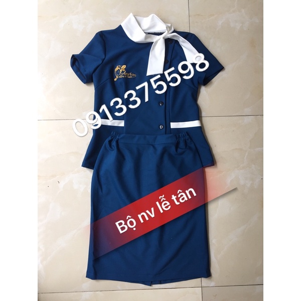 Đồng phục SPA thêu tên logo
