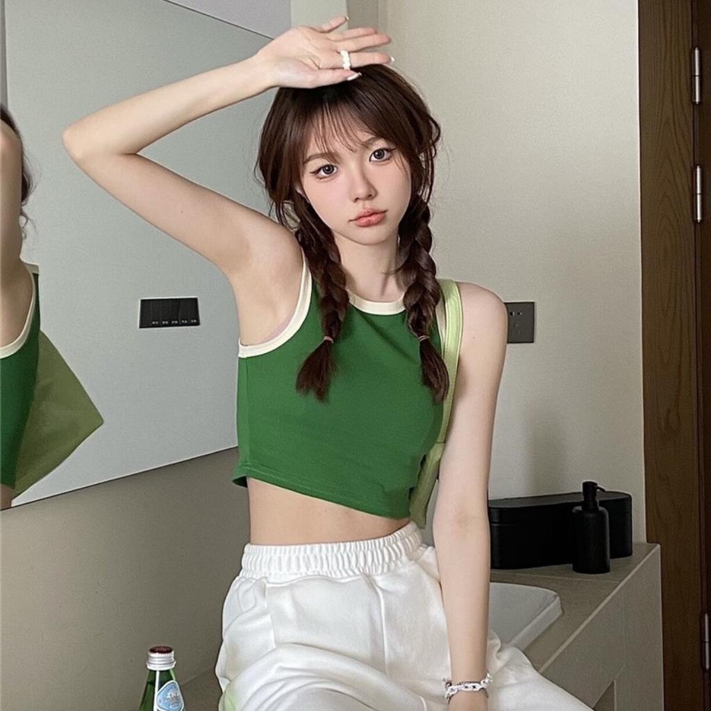 Áo Ba Lỗ Viền Màu Siêu Hot