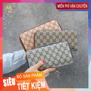 Ví dài cầm tay, bop dài cầm tay nữ MANZO 3 màu thời trang