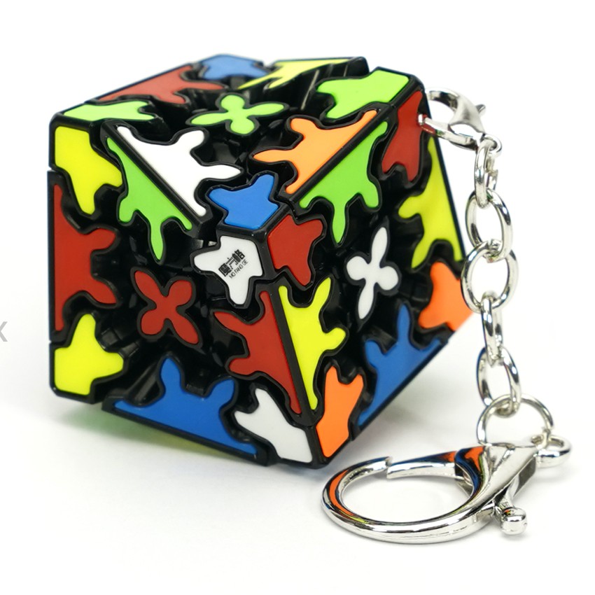 Móc Khóa Rubik Gear 3x3 Keychain