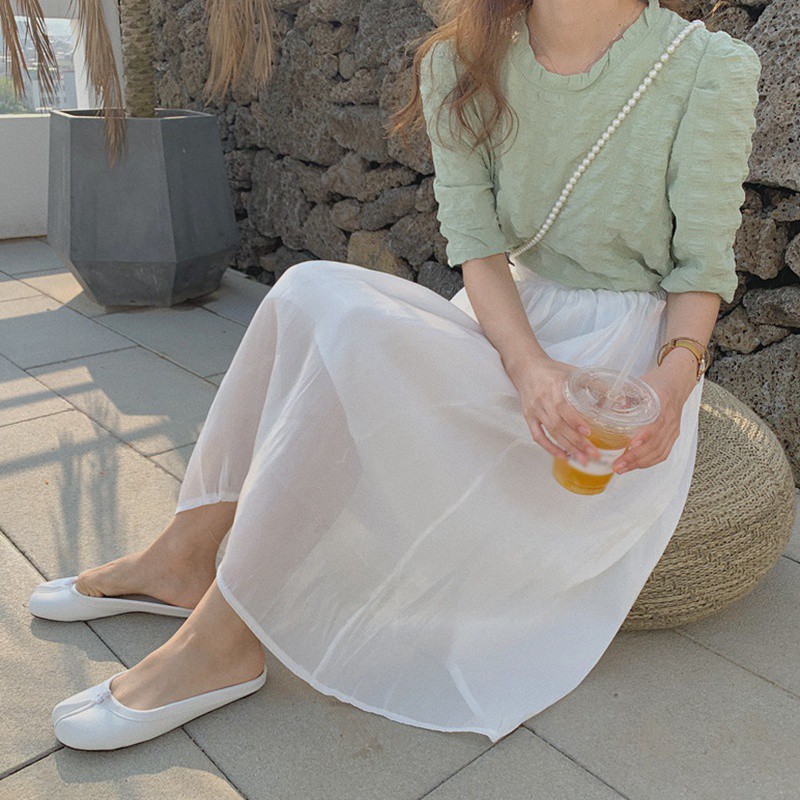 Women Korean New Solid Color Blouse