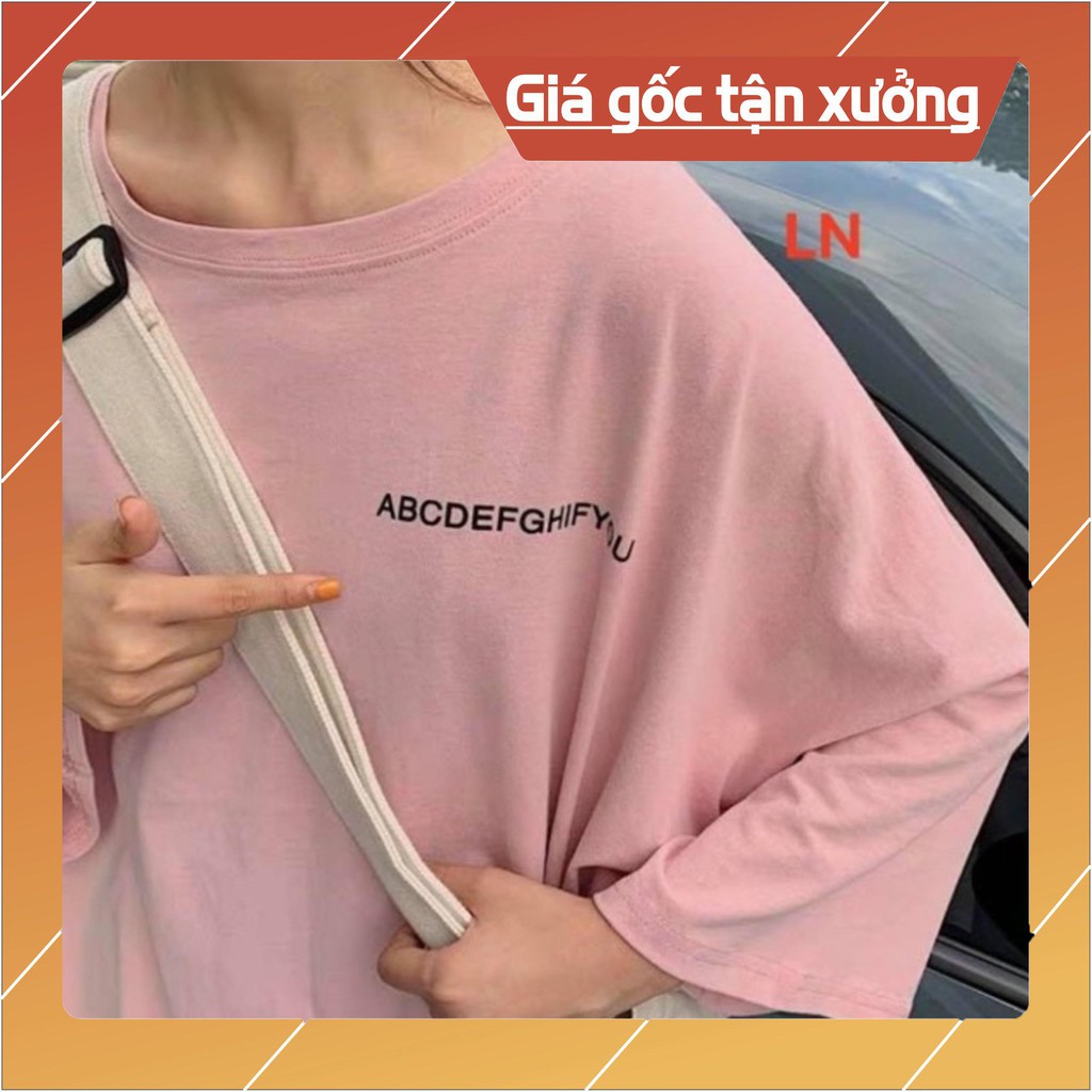 Áo phông lô gô chữ cái LN12