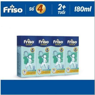 Lốc 4 hộp sữa bột pha sẵn Frisogold 180ml - date 8/2022