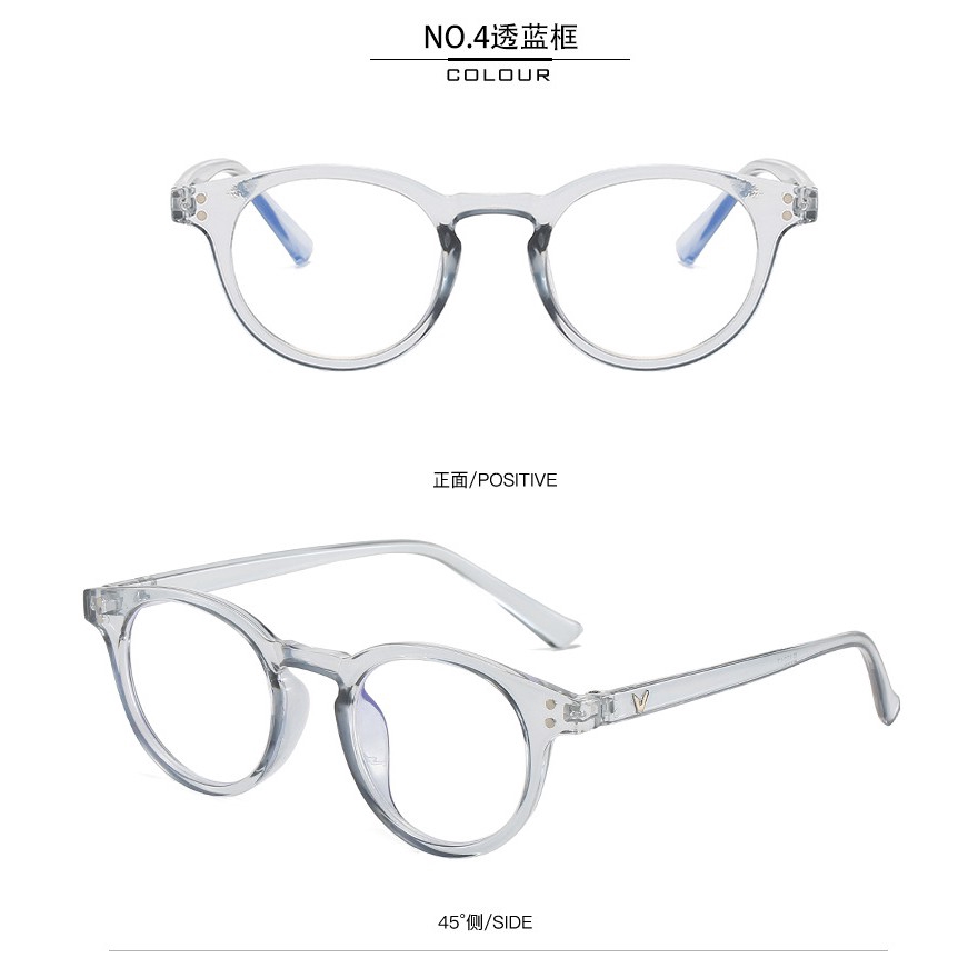 Kính mắt tròn bằng nhựa thời trang nữ / nam | BigBuy360 - bigbuy360.vn