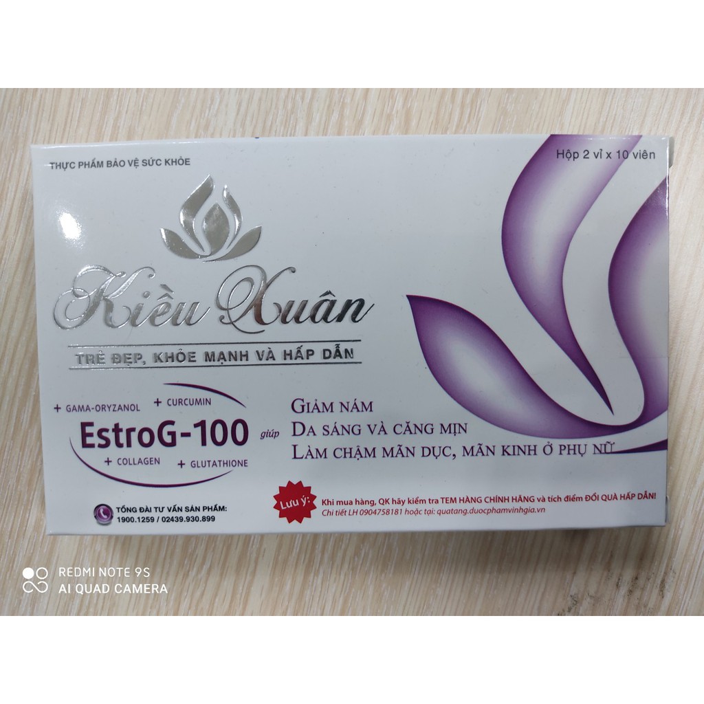 KIỀU XUÂN - Viên uống đẹp da, trẻ hóa Collagen (Tích điểm vỏ hộp 10 tặng 1) | BigBuy360 - bigbuy360.vn