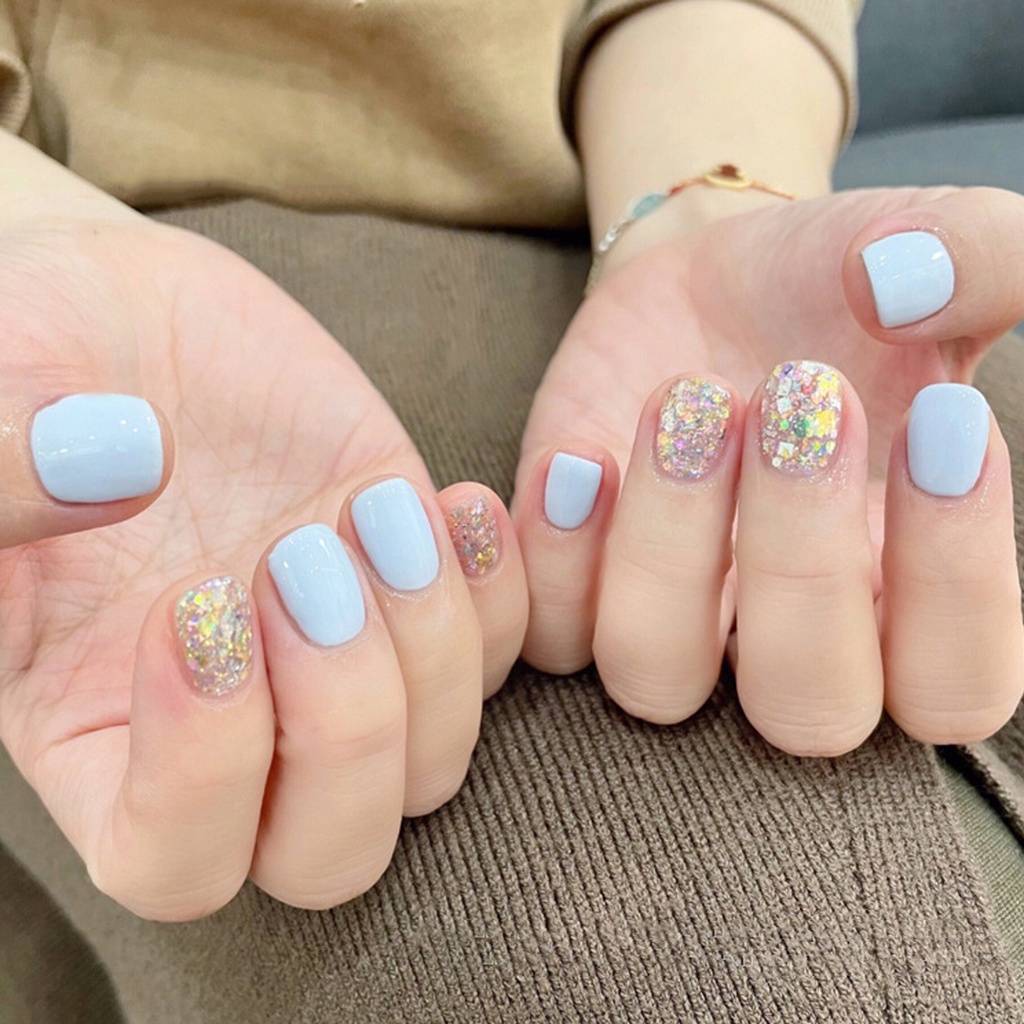 Bột Kim Tuyến Lấp Lánh Siêu Mỏng Trang Trí Móng Tay Chuyên Nghiệp