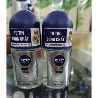 Lăn Khử mùi Nivea Bạc Silver protect 25ml