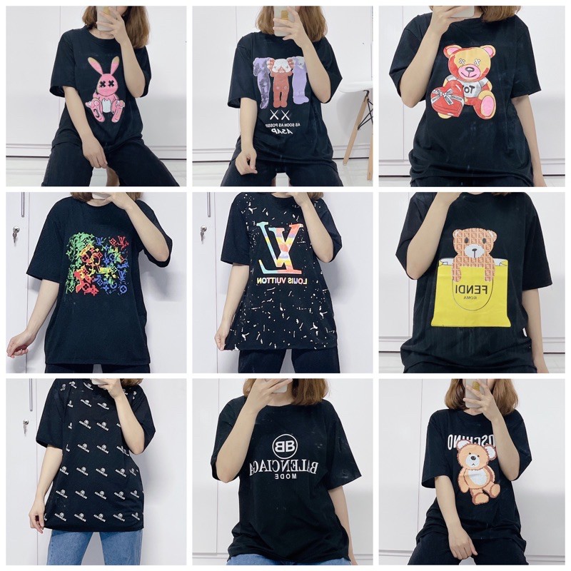 Áo Phông Tay Lỡ Freesize Unisex M28-M36