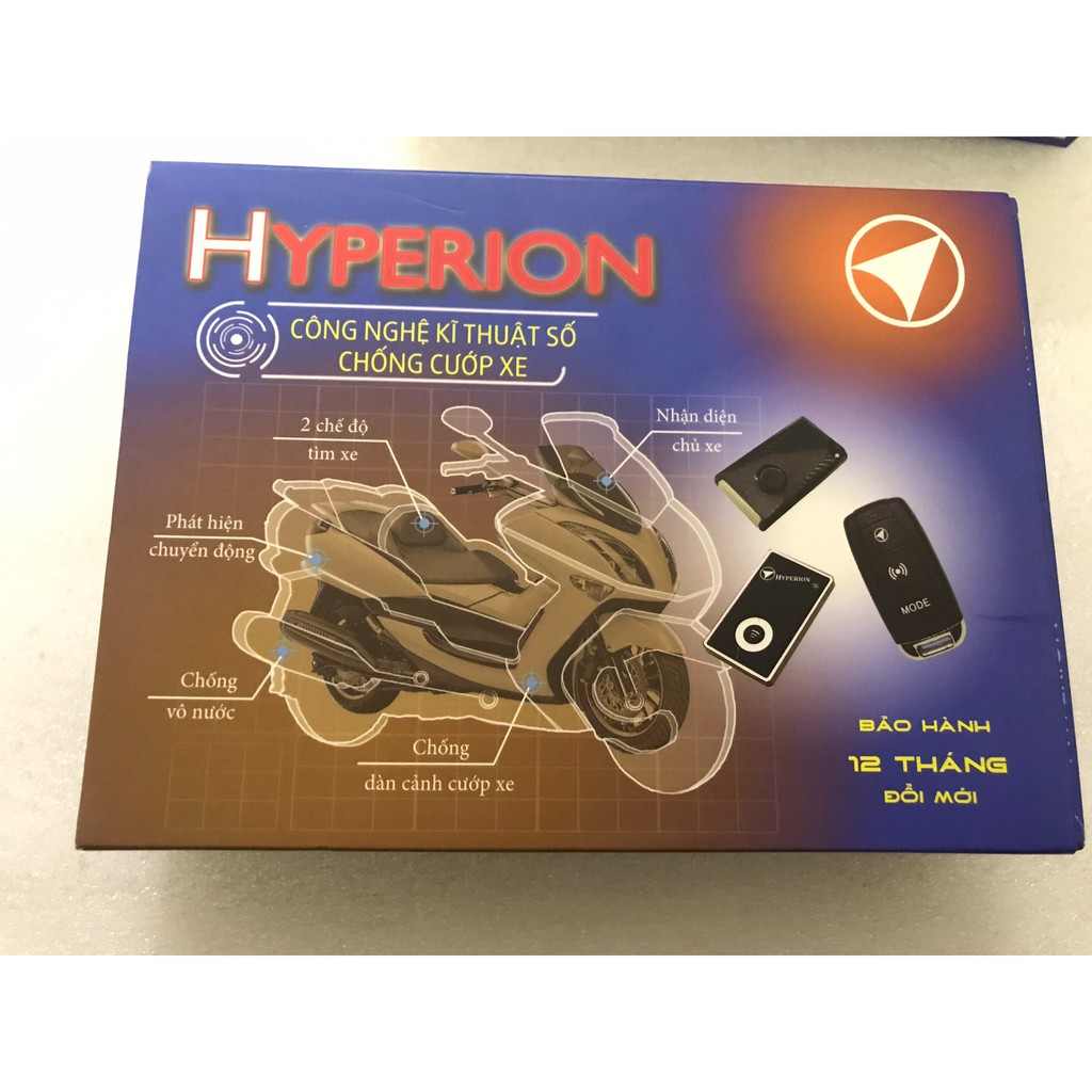 [Freeshipextra] Chống Trộm Hyperion Loại 3 Nút Hàng Chính Hãng Bảo Hành 1 Năm