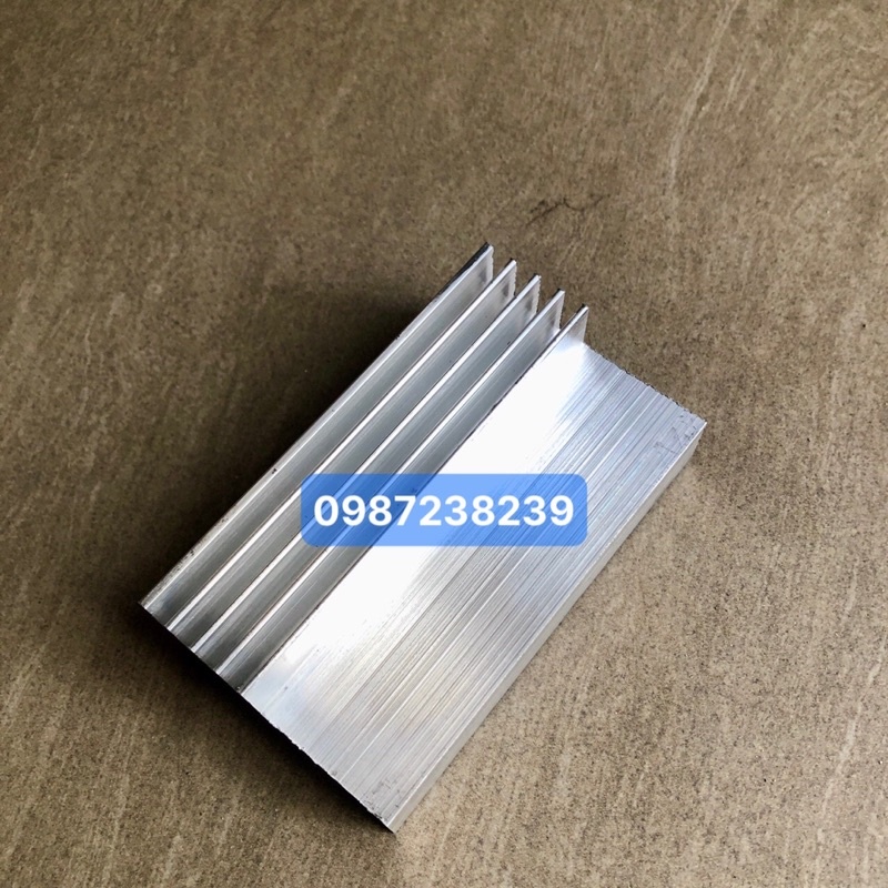 Nhôm tản nhiệt 2 tầng 100*31*57