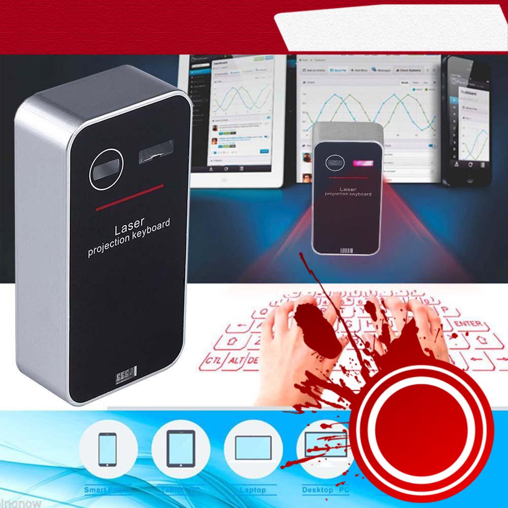 Bàn phím laze kết nối bluetooth cho mày tính để bàn và điện thoại