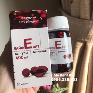Vitamin E đỏ Nga Mekentkid