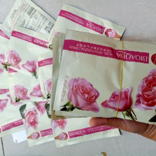 10 miếng mặt nạ hoa hồng bioqua
