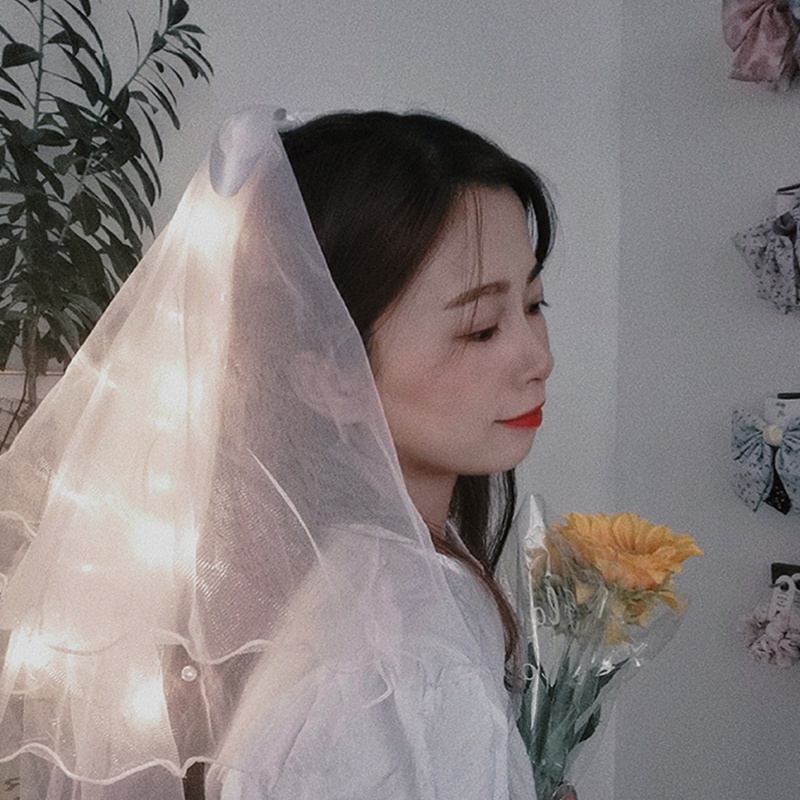 10mk Dây Voan Ngắn Nhiều Màu Sắc Trang Trí Đám Cưới