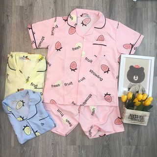 Bộ ngủ Pijama ngắn (hình chụp thật)