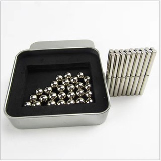 BỘ XẾP HÌNH INOX NAM CHÂM BUCKYBALLS (Bi nam châm buckyball, thanh nam châm buckybar)