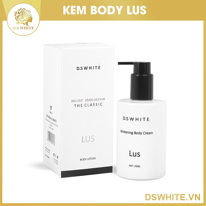 [✨Chính Hãng D.S White✨ ] Combo Kem Body Dưỡng Trắng, Makeup, Dưỡng Ẩm Ban Ngày Lis Và Dưỡng Đêm Lus (D.S W