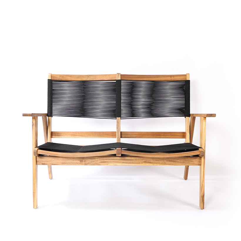 Bộ sofa đan dây Kingmens gỗ keo lau dầu IBIE gỗ keo