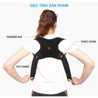 [ CỰC CHẤT ] Đai Chống Gù Lưng Điều Chỉnh Cột Sống Cho Người Lớn Aolikes - SPORT88