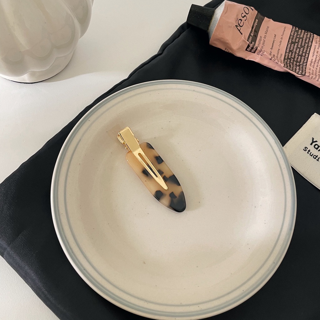 Set 2 Kẹp Tóc Nữ Thiết Kế Đơn Giản Đáng Yêu