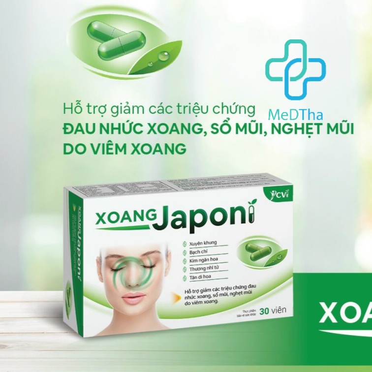 Xịt Xoang Japoni - Xịt Rửa Mũi, Vệ Sinh Mũi, Nghẹt Mũi, Cảm Lạnh, Kim Ngân Hoa, Keo Ong (Lọ 20ml) [Chín Hãng]