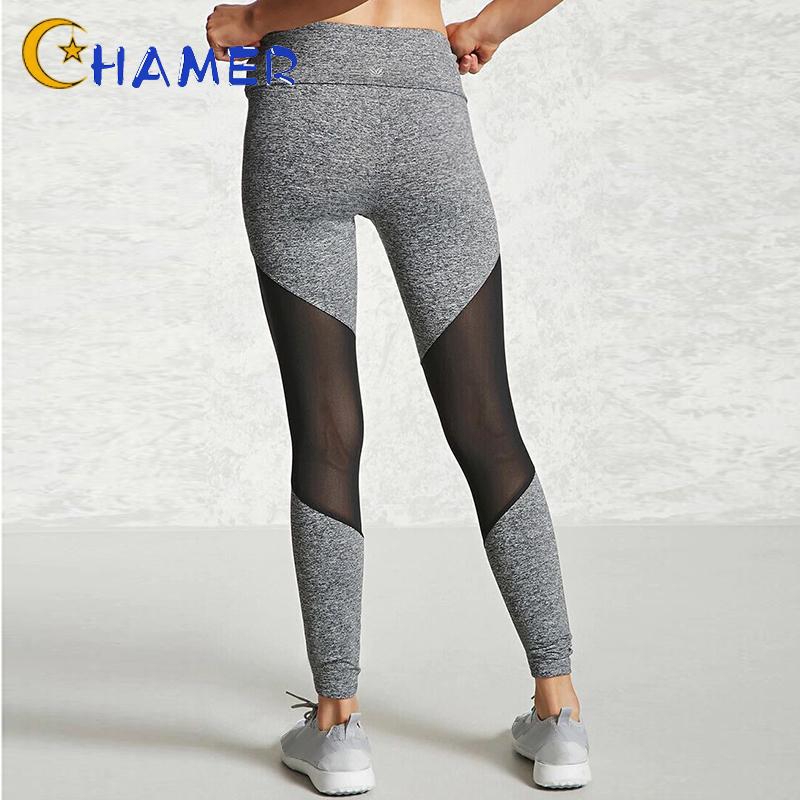 Women Ladies Trousers Mesh Jumpsuit Gym Athletic Running Trouser Fitness Stretch Skinny Casual Sexy Slim Push Up