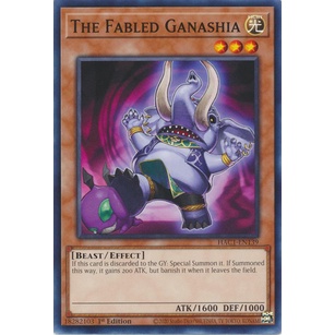 Thẻ Bài YuGiOh The Fabled Ganashia - HAC1-EN139 - Common 1st Edition