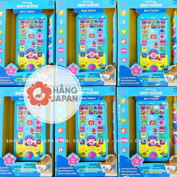 Đồ chơi điện thoại/ ipap cảm ứng thông minh Baby Shark Tablet cho bé từ 6 tháng trở lên