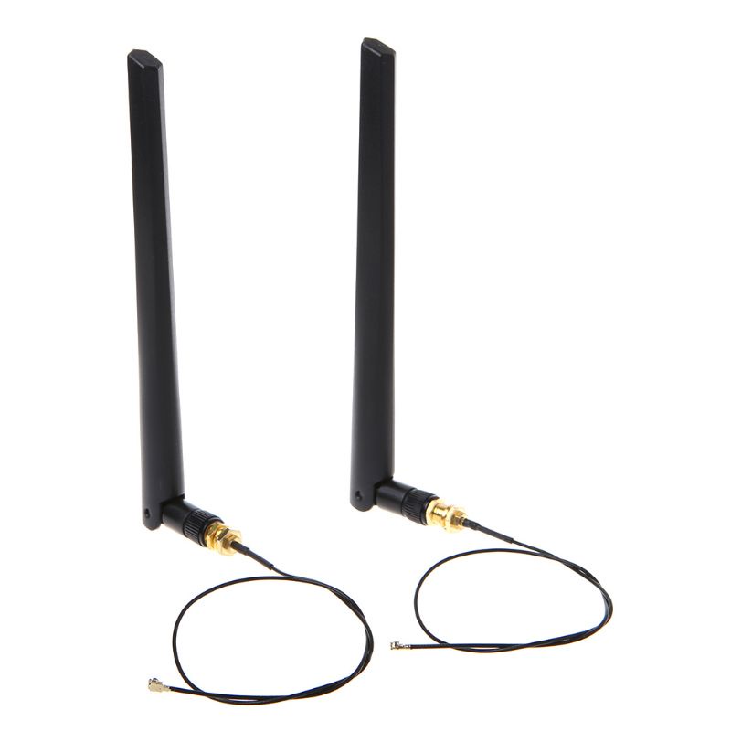 Ăng Ten WiFi 2 4GHz 5GHz 6dBi RP-SMA 30cm U FL IPEX to RP-SMA