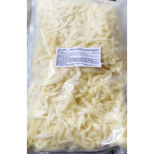 Phomai sợi mozzarella loại ngon kéo sợi chuẩn như hình đăng 1kg