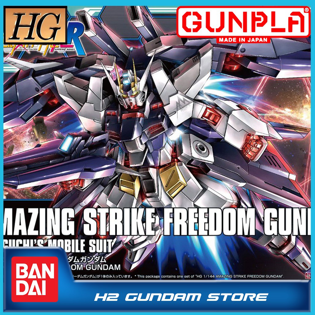 Mô hình Bandai HG 1/144 Amazing Strike Freedom Gundam (Gundam Model Kits)