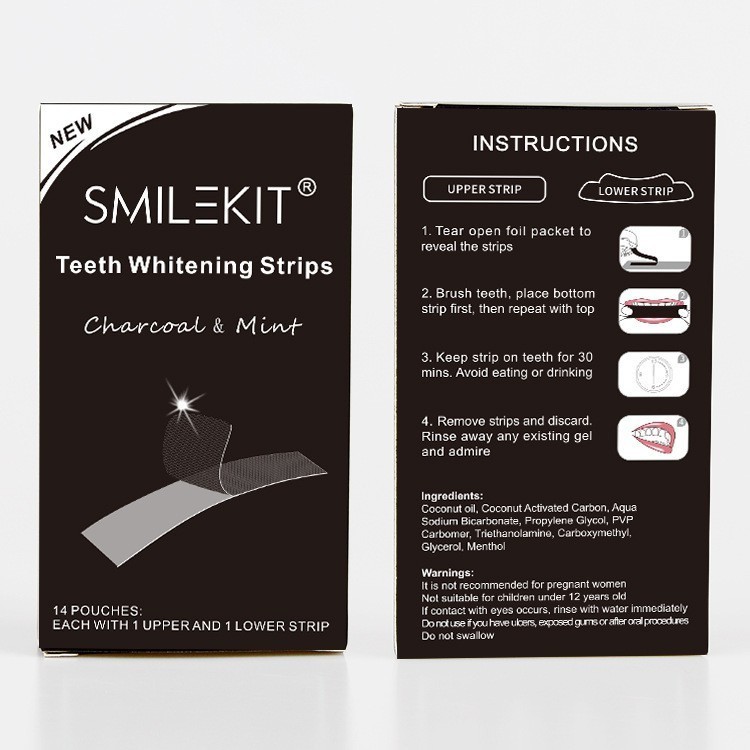 Miếng Dán Trắng Răng SMILEKIT Teeth Whitening