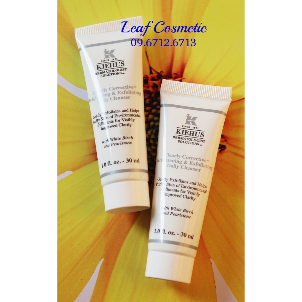 Sữa rửa mặt trắng da Clearly Corrective White Purifying Cleanser 30mL - Chính Hãng