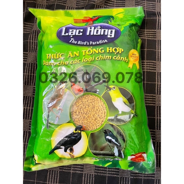 Cám Lạc Hồng cao cấp gói xanh 500g