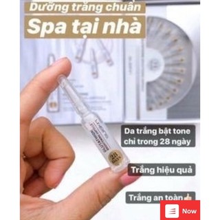 Tinh Chất Dưỡng Trắng Da Sau 28 Ngày Suiskin Glutathione Brightening Ampoule mẫu mới - tách lẻ