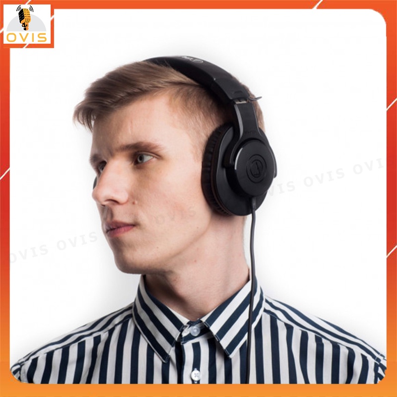 Audio Technica ATH-M20X / Audio Technica ATH-M20xBT - Tai Nghe Kiểm Âm Chính Hãng Cho Phòng Thu